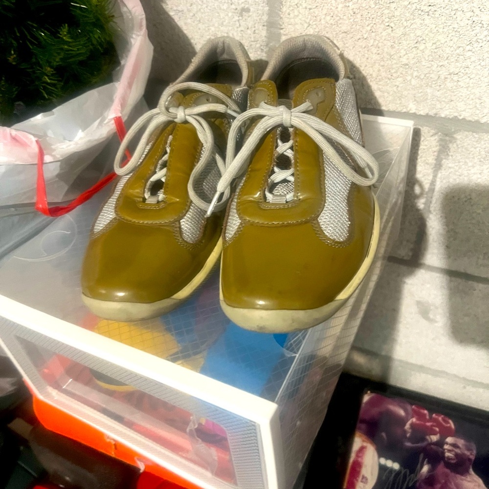 Prada shoes.